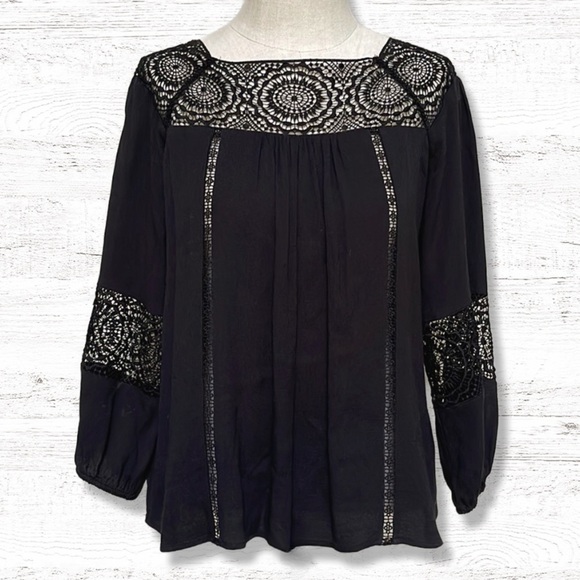 { Joie } - Bellange Crochet Lace Top - Picture 1 of 4